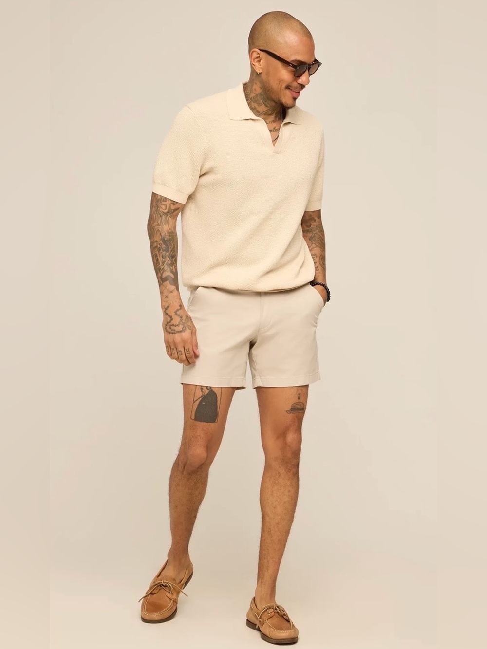 Chubbies The Khakinators Chino Khaki Shorts Size 36” waist x 7” inseam NWT